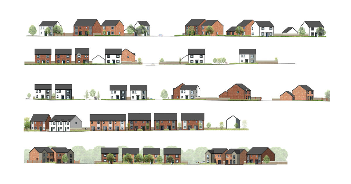 £26M Housing Project to provide New Homes in Amble / P+HS Architects